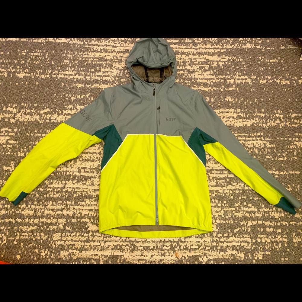 GORE R7 Partial Goretex Infinium Windbreaker Jacket size L Men’s NEW w/o tags